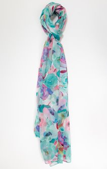 Grand foulard léger imprimé