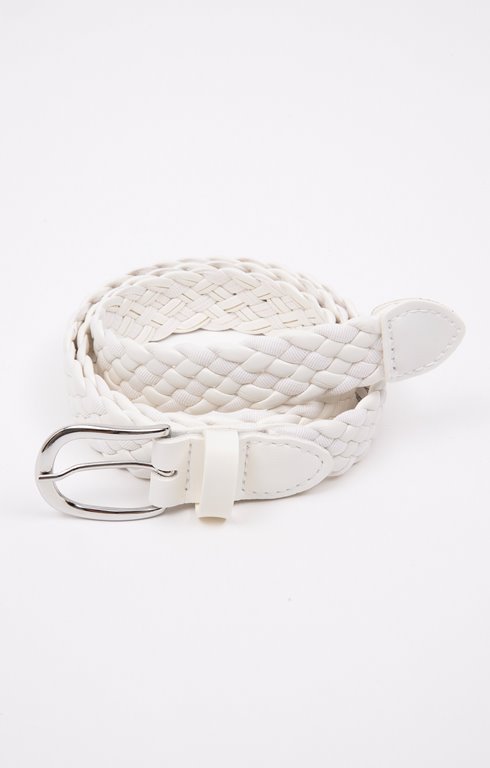 Ceinture tressée de pantalon