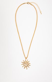 Ras-de-cou pendentif soleil