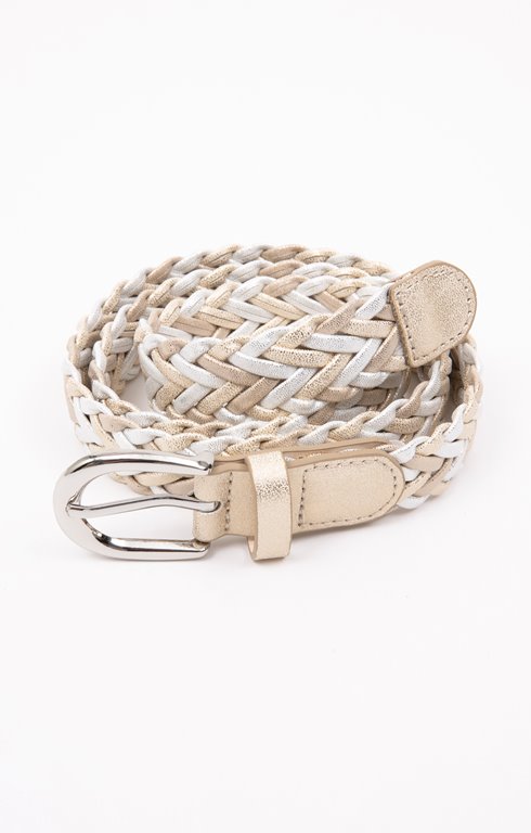 Ceinture tressée de pantalon