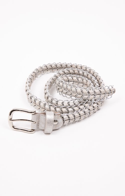 Ceinture pantalon tressée