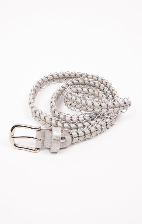 Ceinture pantalon tressée