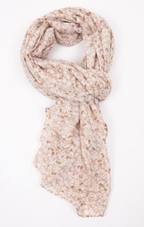 Grand foulard semi-léger imprimé