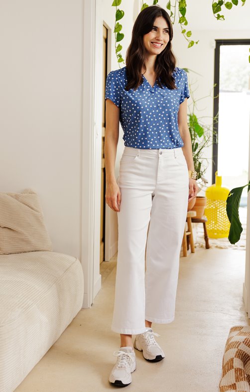 Pantalon coupe large