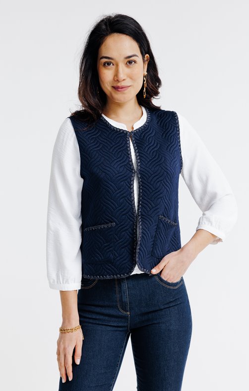 Cardigan sans manches