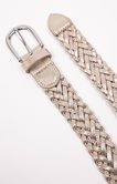 Ceinture pantalon tressée