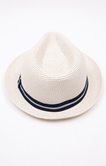 Chapeau en paille blanc new