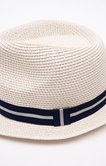 Chapeau en paille blanc new