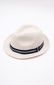 Chapeau en paille blanc new