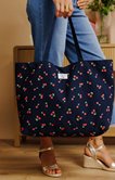 Totebag imprimé cerises