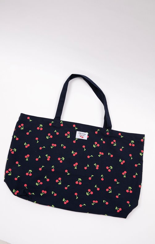 Totebag imprimé cerises