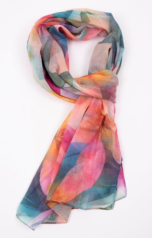 Foulard léger imprimé