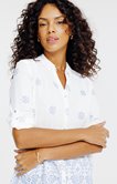 Chemise imprimée à base