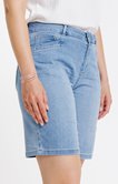 Bermuda en denim coupe large