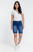 Bermuda en denim coupe large