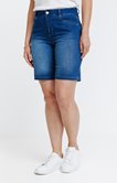 Bermuda en denim coupe large