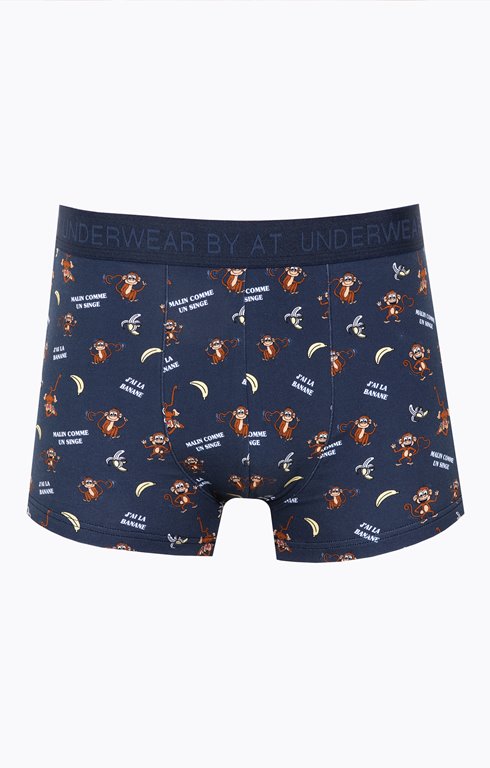 Boxer imprimé monkey