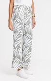 Pantalon large fluide imprimé