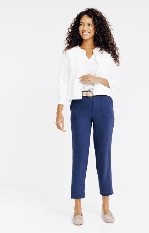 Veste avec feston et piping doré