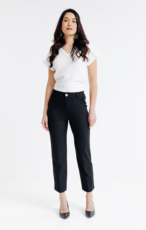 PANTALON COUPE DROITE BT FANTAISIE