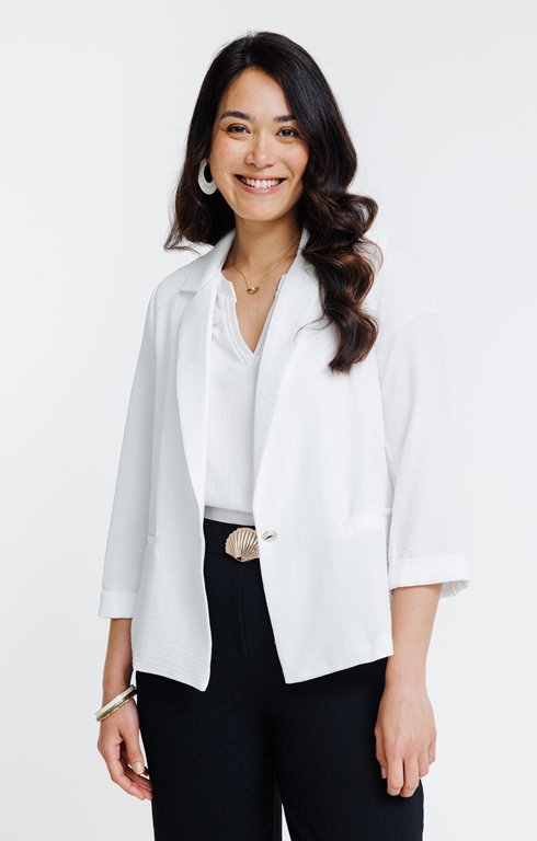 Veste blazer style tailleur