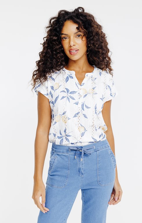 Tee-shirt imprimé manches courtes