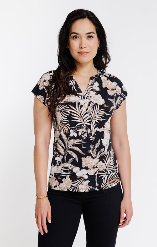 Tee-shirt imprimé manches courtes