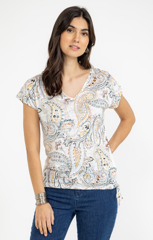 Tee-shirt imprimé manches courtes