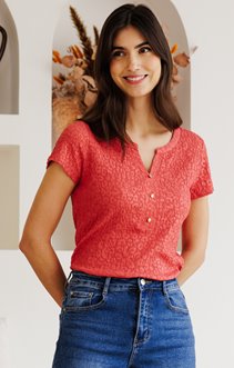 Tee-shirt uni manches courtes