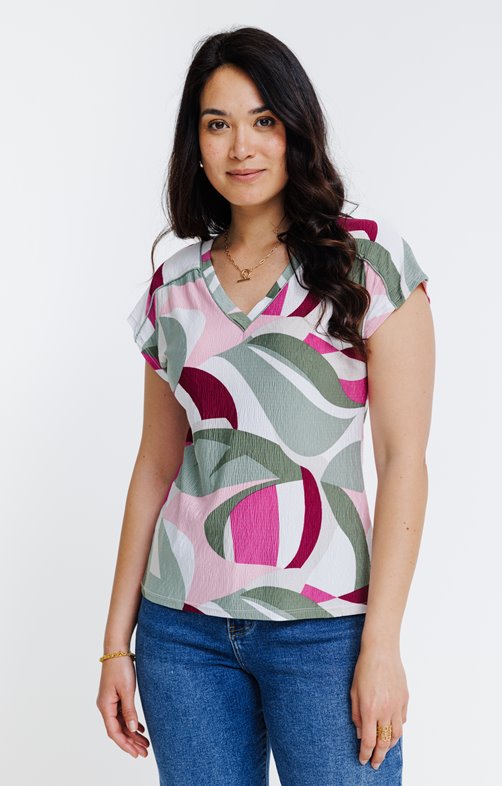 Tee-shirt imprimé manches courtes