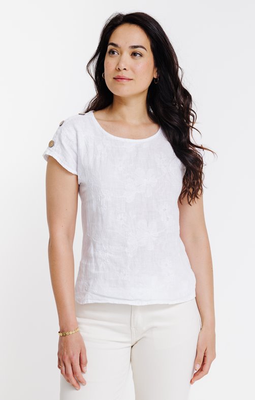 Tee-shirt uni manches courtes