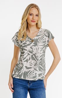 Tee-shirt imprimé manches courtes