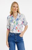 Chemise imprimé grosses fleurs