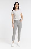 Pantalon stretch avec détail strass