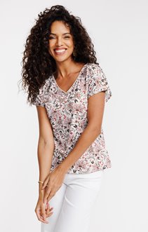 Tee-shirt imprimé manches courtes