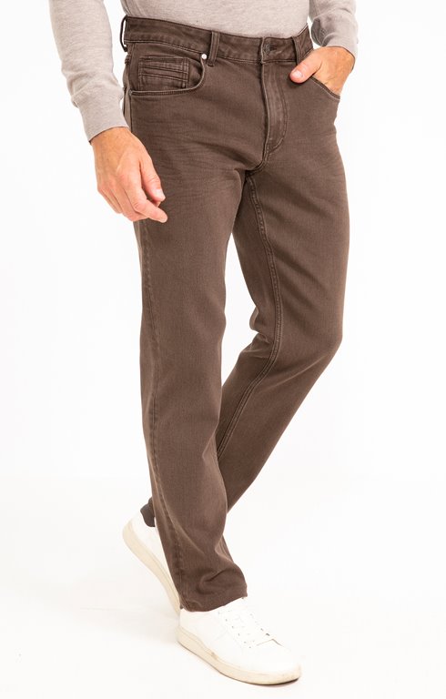 Jean regular Natte Choc