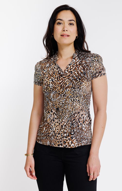 Tee-shirt imprimé manches courtes