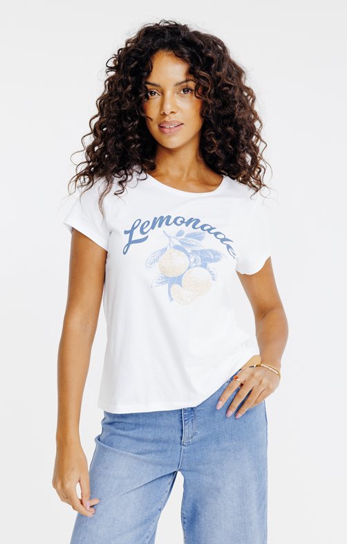 Tee-shirt imprimé manches courtes