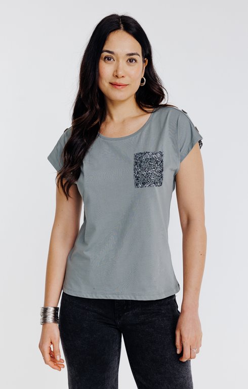 Tee-shirt uni manches courtes