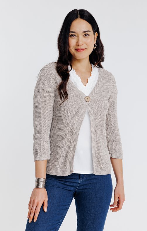 Cardigan cote anglaise