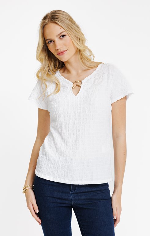 Tee-shirt uni manches courtes