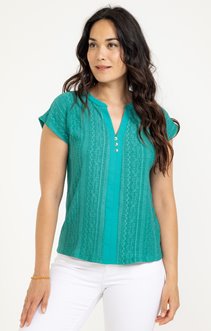 Tee-shirt uni manches courtes