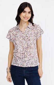 Tee-shirt imprimé manches courtes