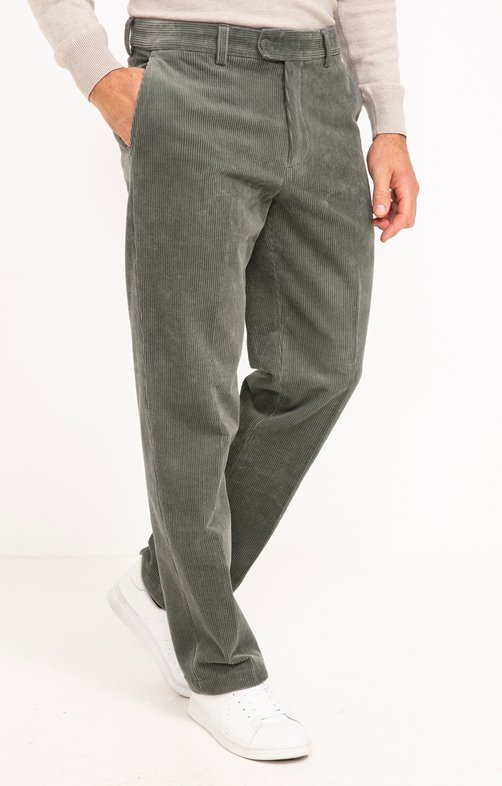 Pantalon velours extensible