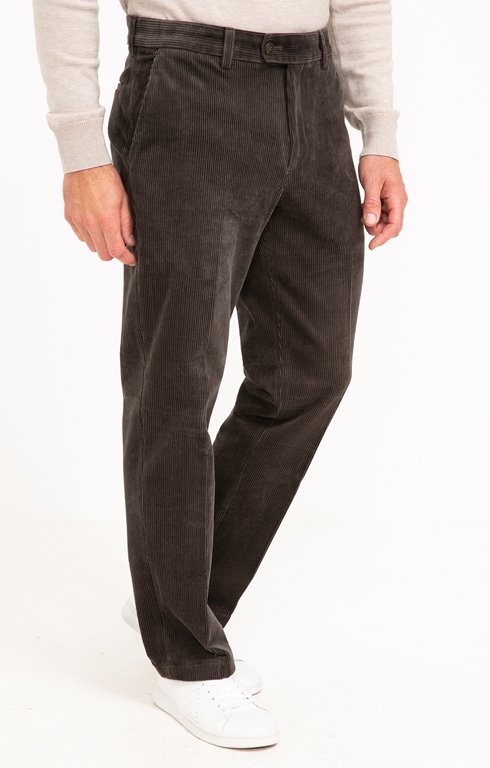 Pantalon velours extensible
