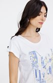 Tee-shirt imprimé manches courtes