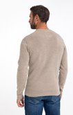 Pull col rond uni Cote