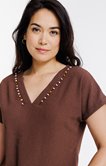 Tee-shirt uni manches courtes