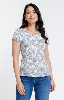 Tee-shirt imprimé manches courtes