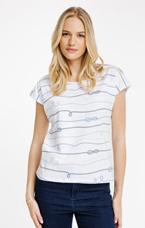 Tee-shirt imprimé manches courtes